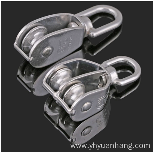 stainless Lifting Bearing Pulley Single Pulley